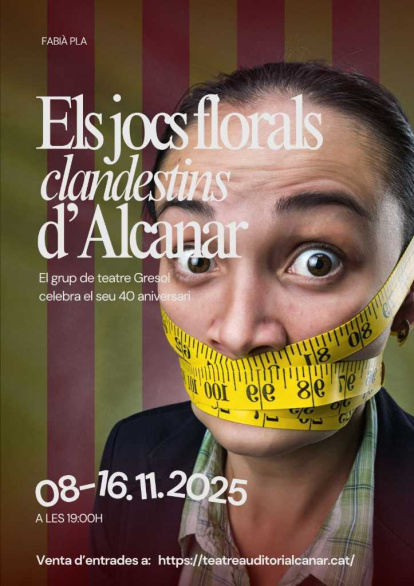 Cartell de les representacions de l'obra.