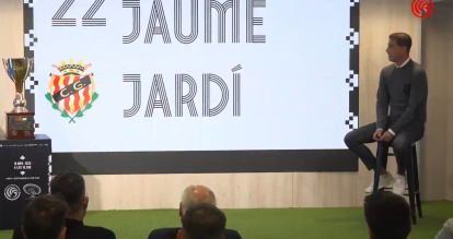 Jaume Jardí también vestirá la camiseta de la selección catalana en el amistoso contra Palestina