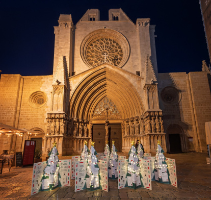 Foto de los Arbres del Somnis de Tarragona en la Catedral