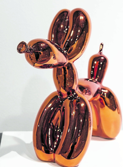 ‘Balloon Dog XXL’, de Jeff Koons.