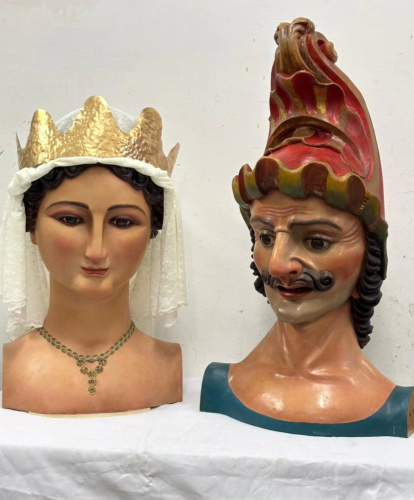 La parella de gegants