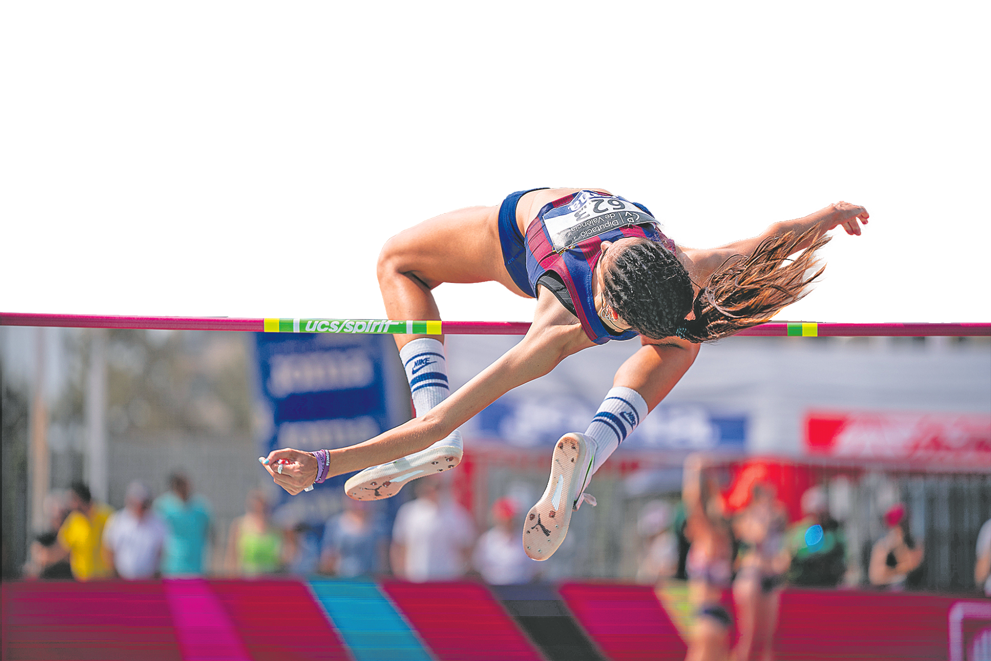 La atleta Nuria Caballero para por salud mental