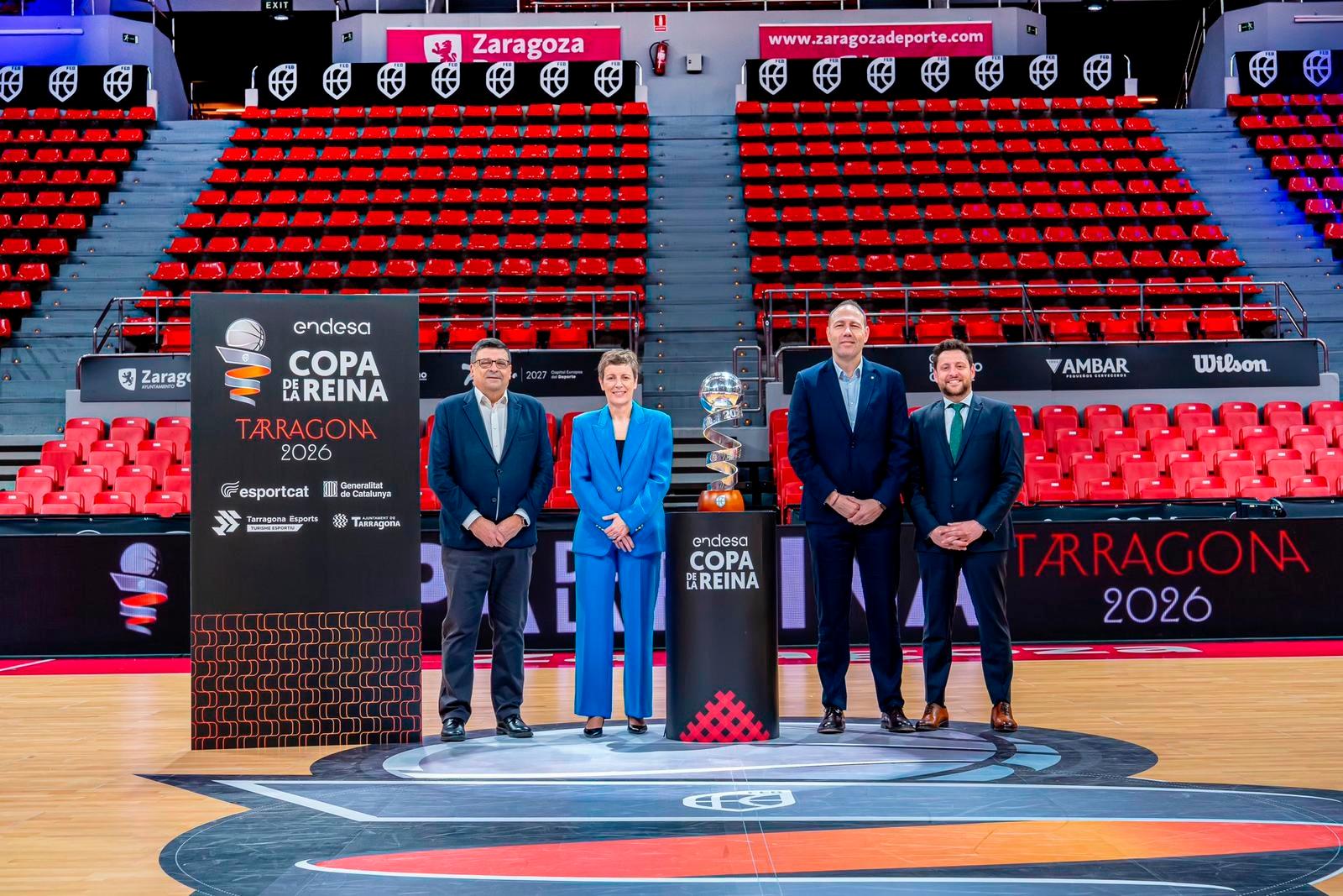 Tarragona será la sede de la Copa de la Reina de baloncesto en 2026