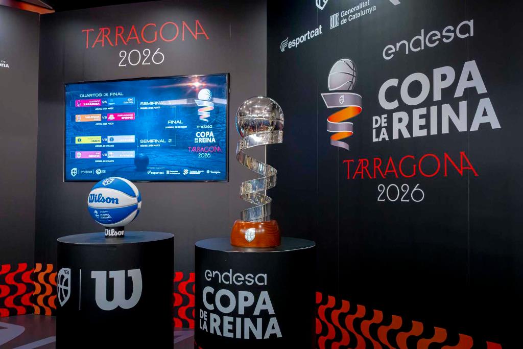 Ya está todo listo para la Copa de la Reina que se disputa en el Palau d'Esports Catalunya de Tarragona.