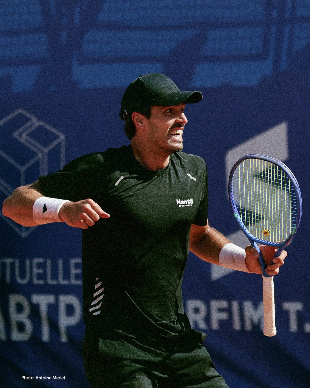 David Jordà, meraikan gelaran di Lyon Challenger.